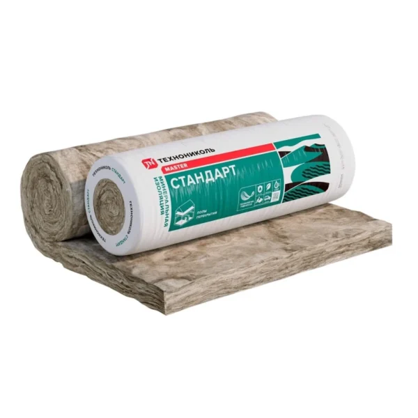 Мат минераловатный ТЕХНОНИКОЛЬ 40 RN Стандарт, 6150x1220x50 мм, 15,01 м2