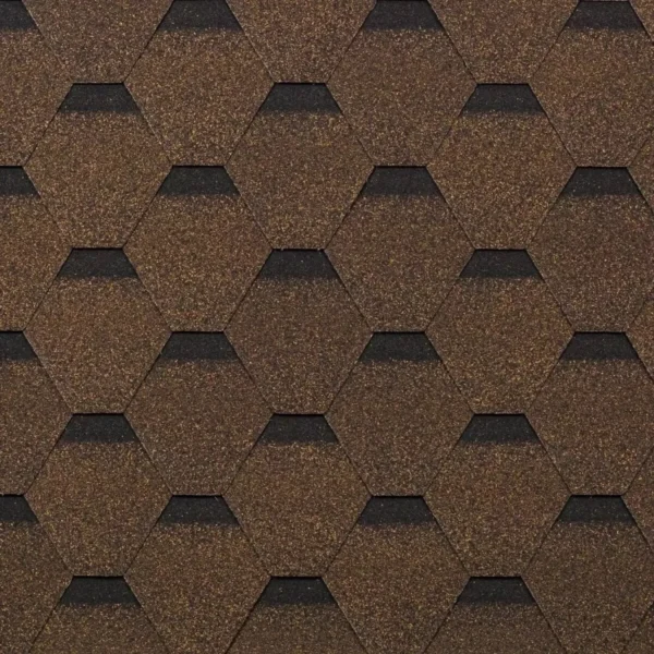 Гибкая черепица ТЕХНОНИКОЛЬ Кадриль, Дуб