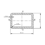 Профиль 40х20х2 — изображение 2