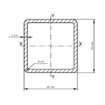 Профиль 60х60х2 — изображение 2