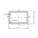 Профильная труба 40х20х1,5 — изображение 2
